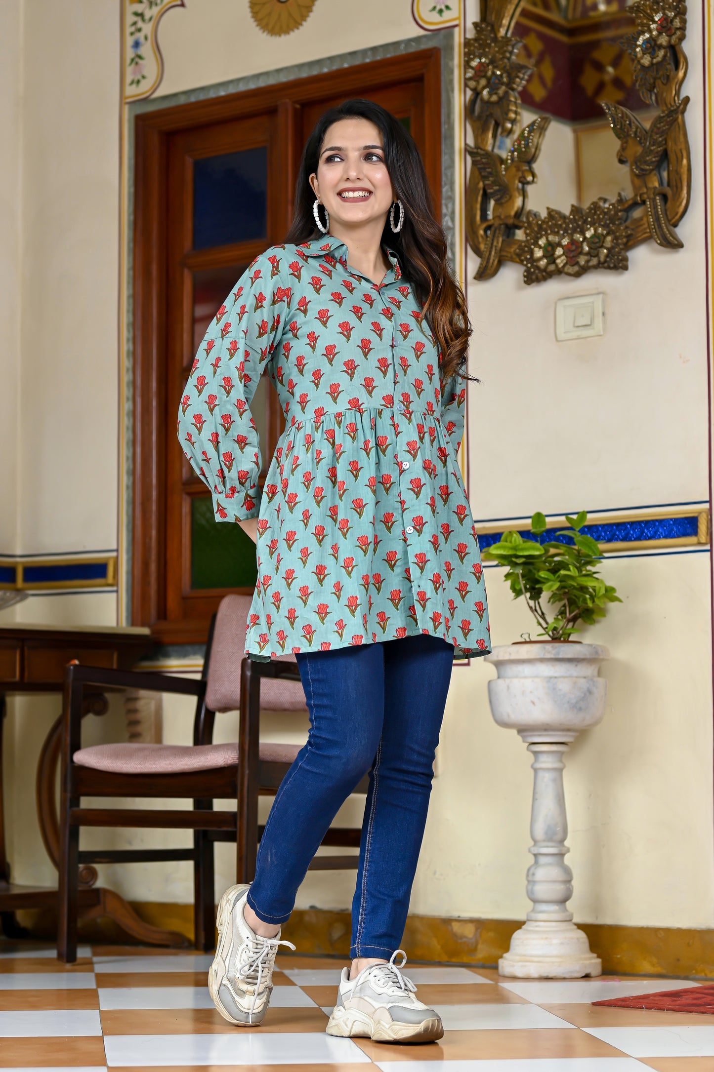 Budding Serenity Top