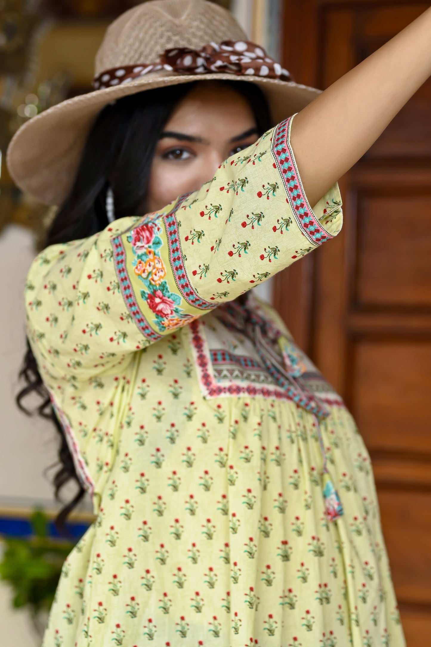 Pistachio Petals Top