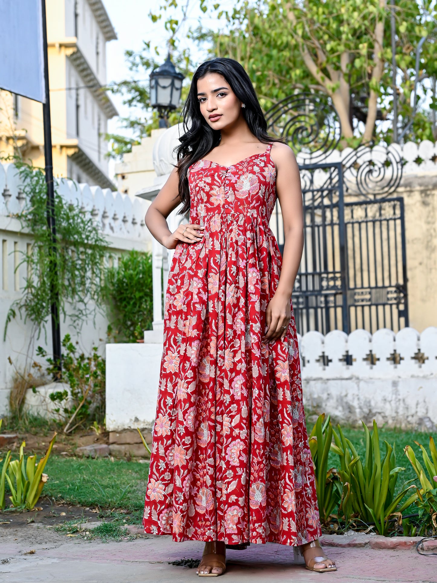 Scarlet Soiree Dress