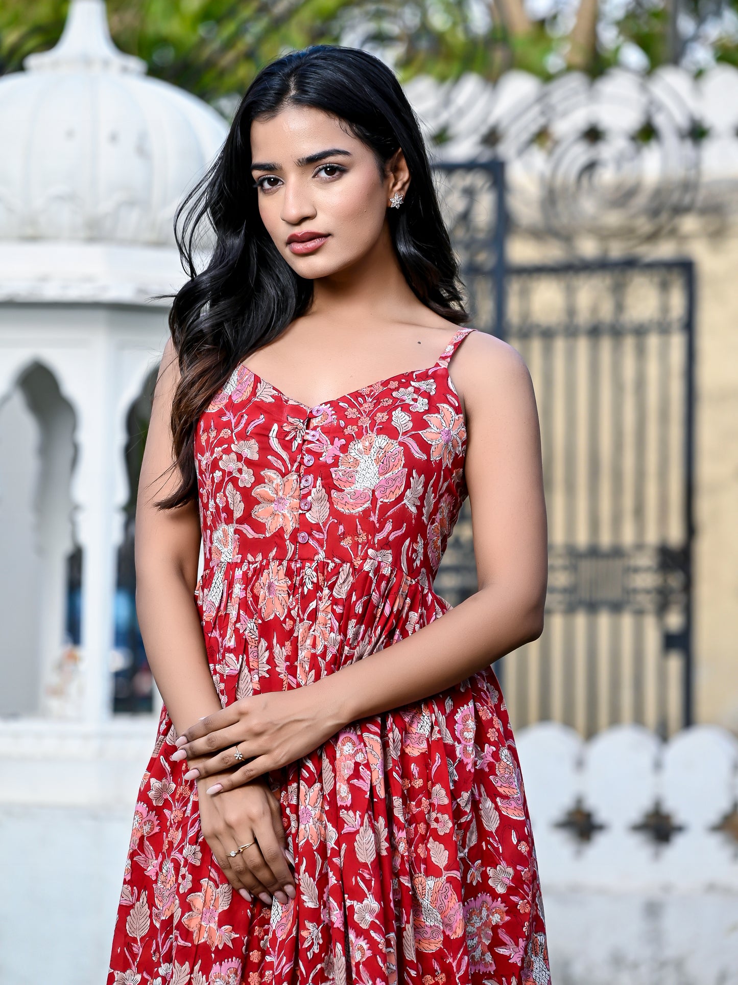 Scarlet Soiree Dress