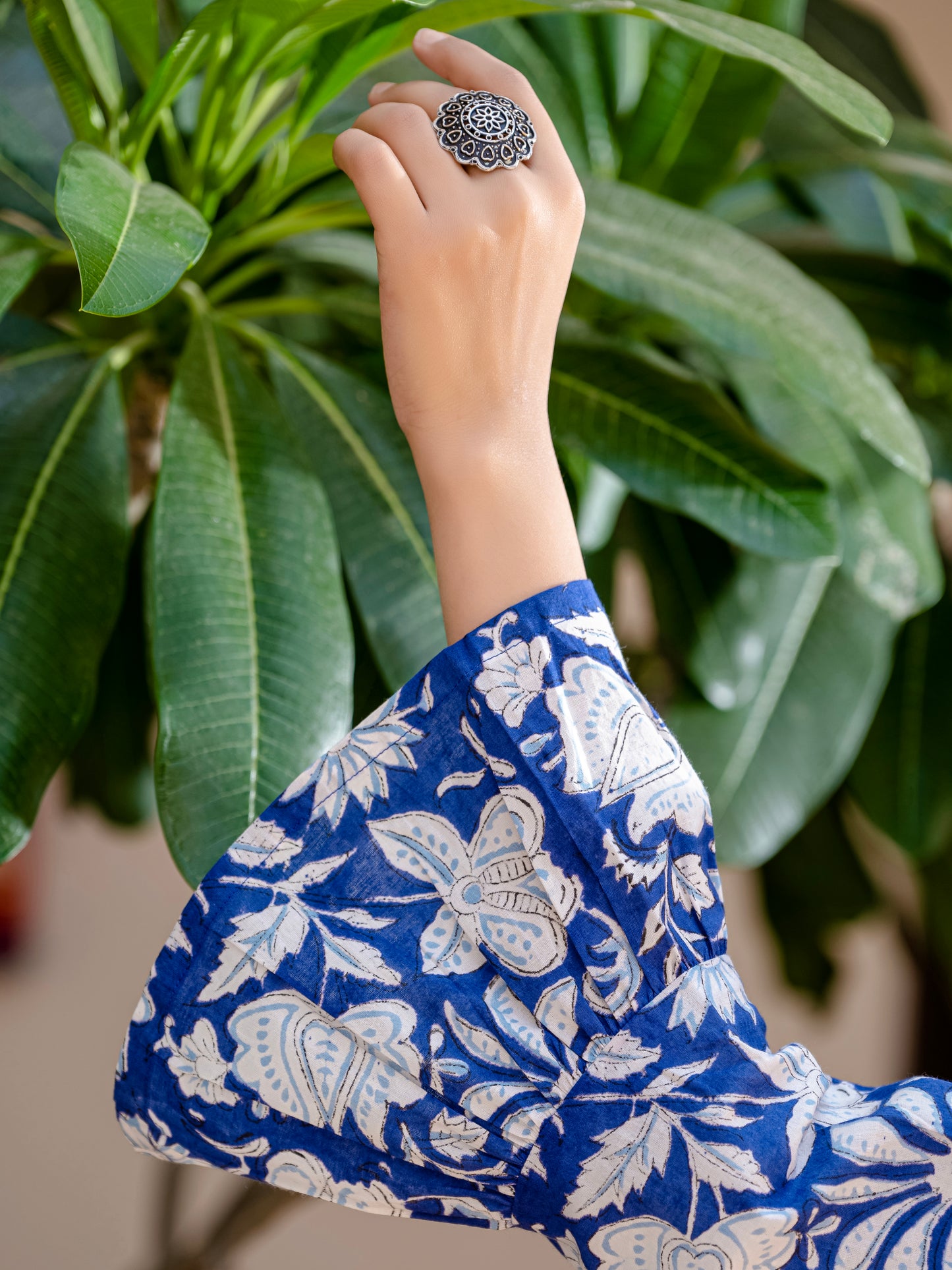 Cloud and Cobalt Dress