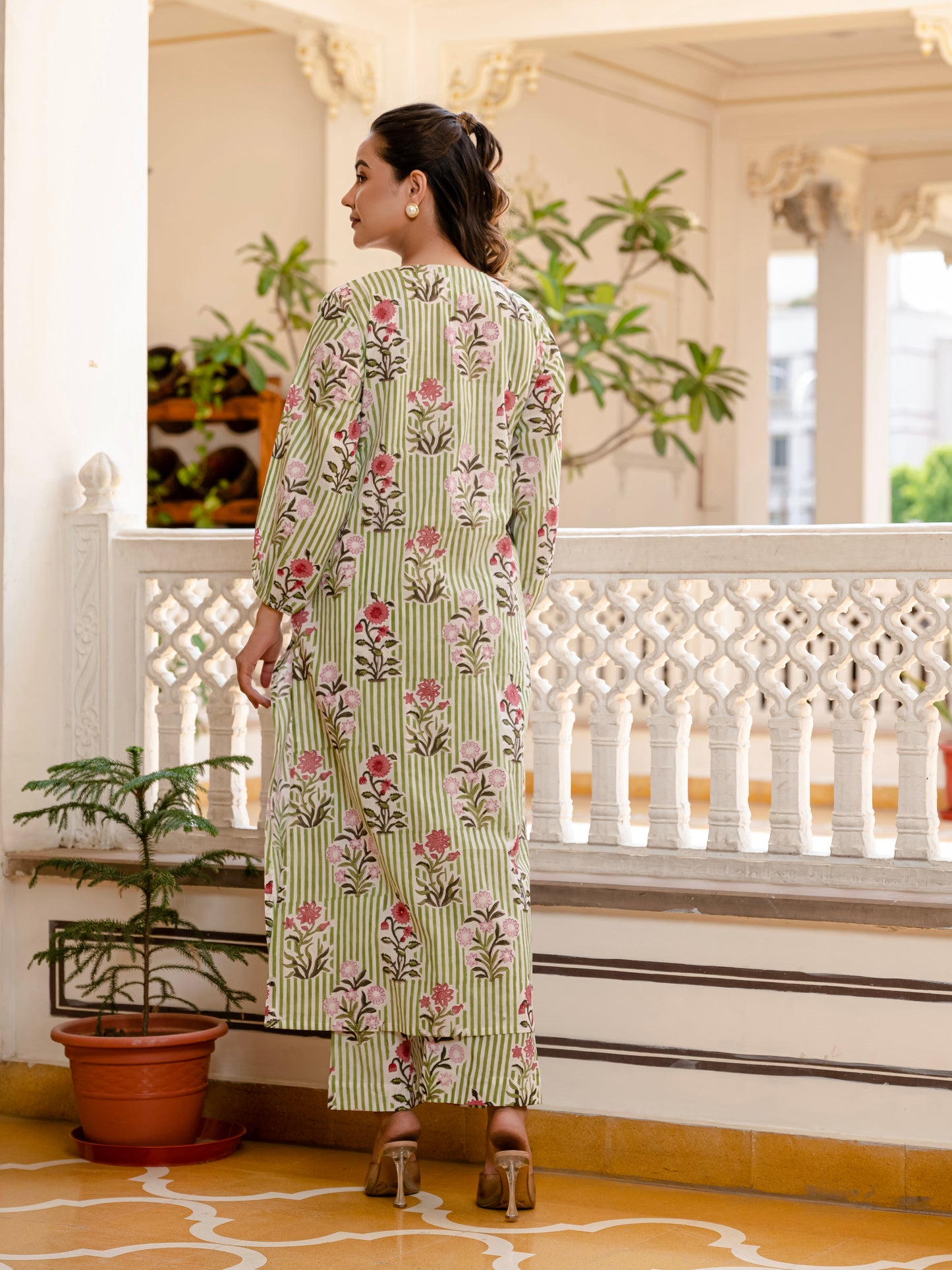 Leaf me Lovely Kurta Set