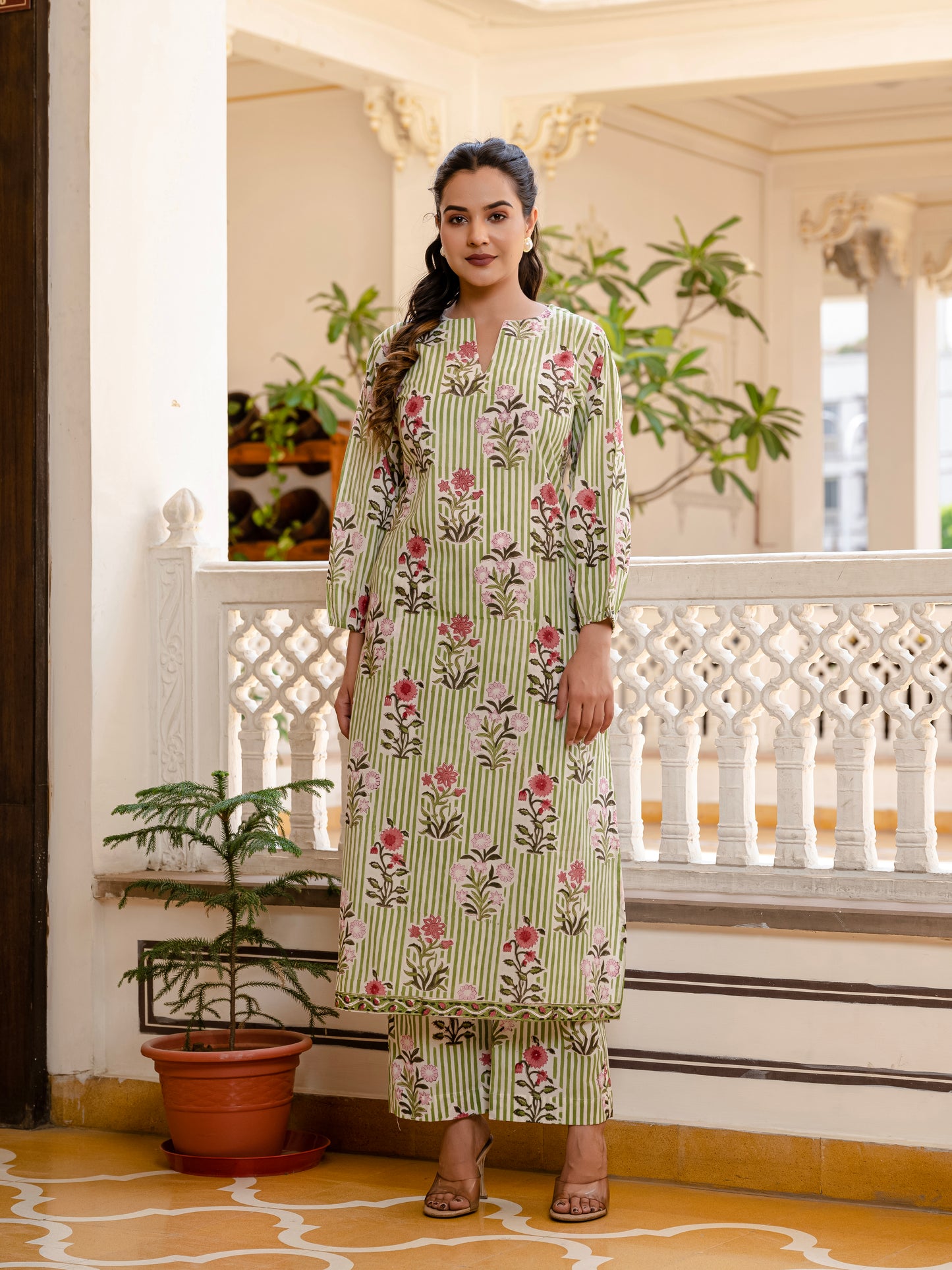 Leaf me Lovely Kurta Set