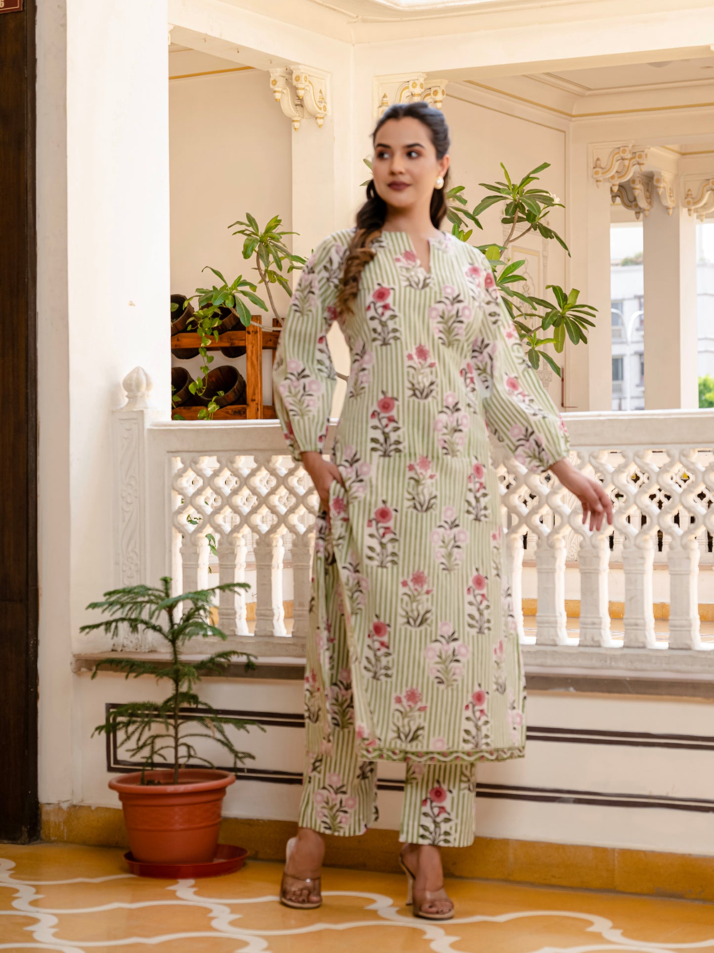 Leaf me Lovely Kurta Set