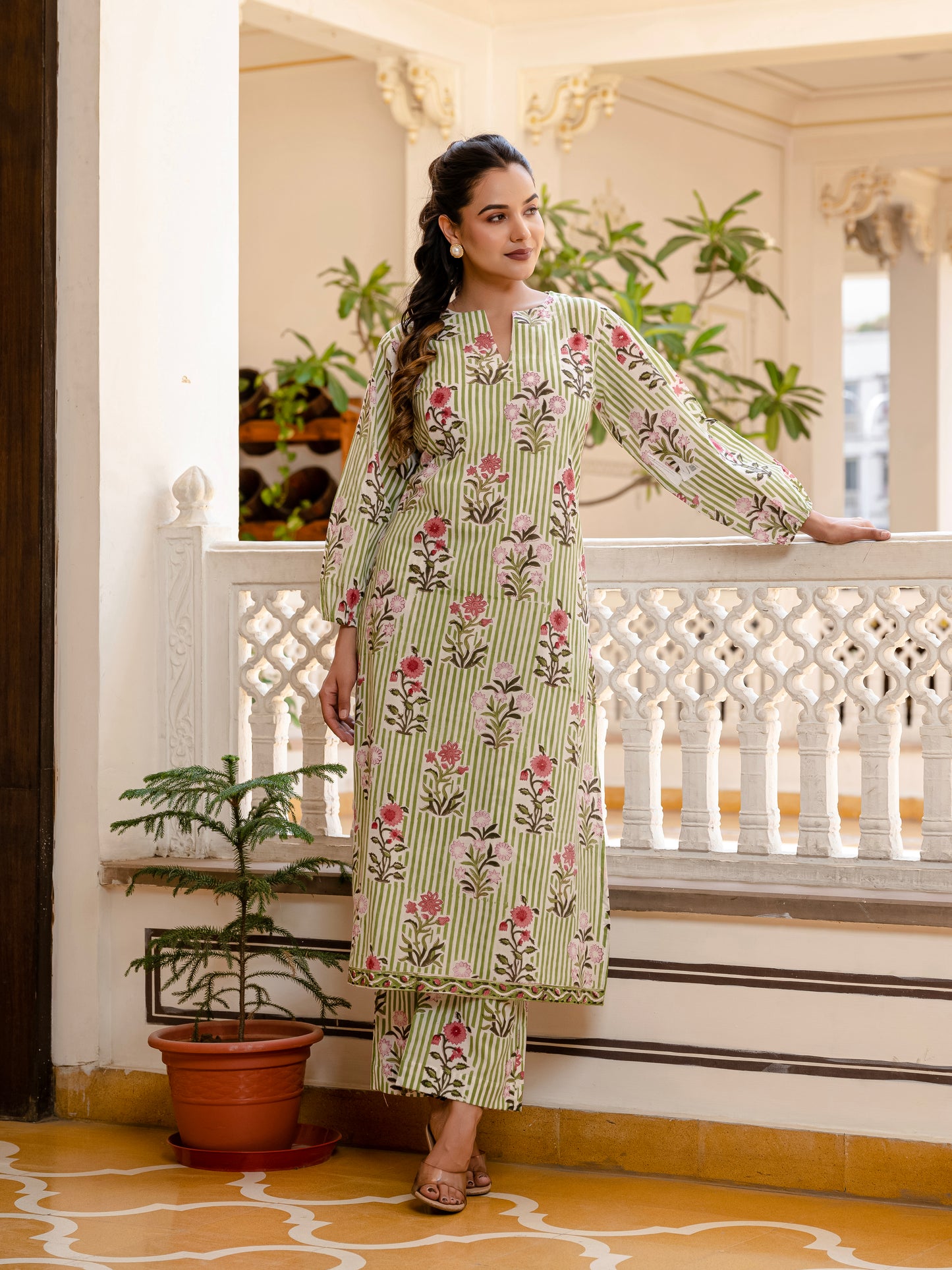 Leaf me Lovely Kurta Set
