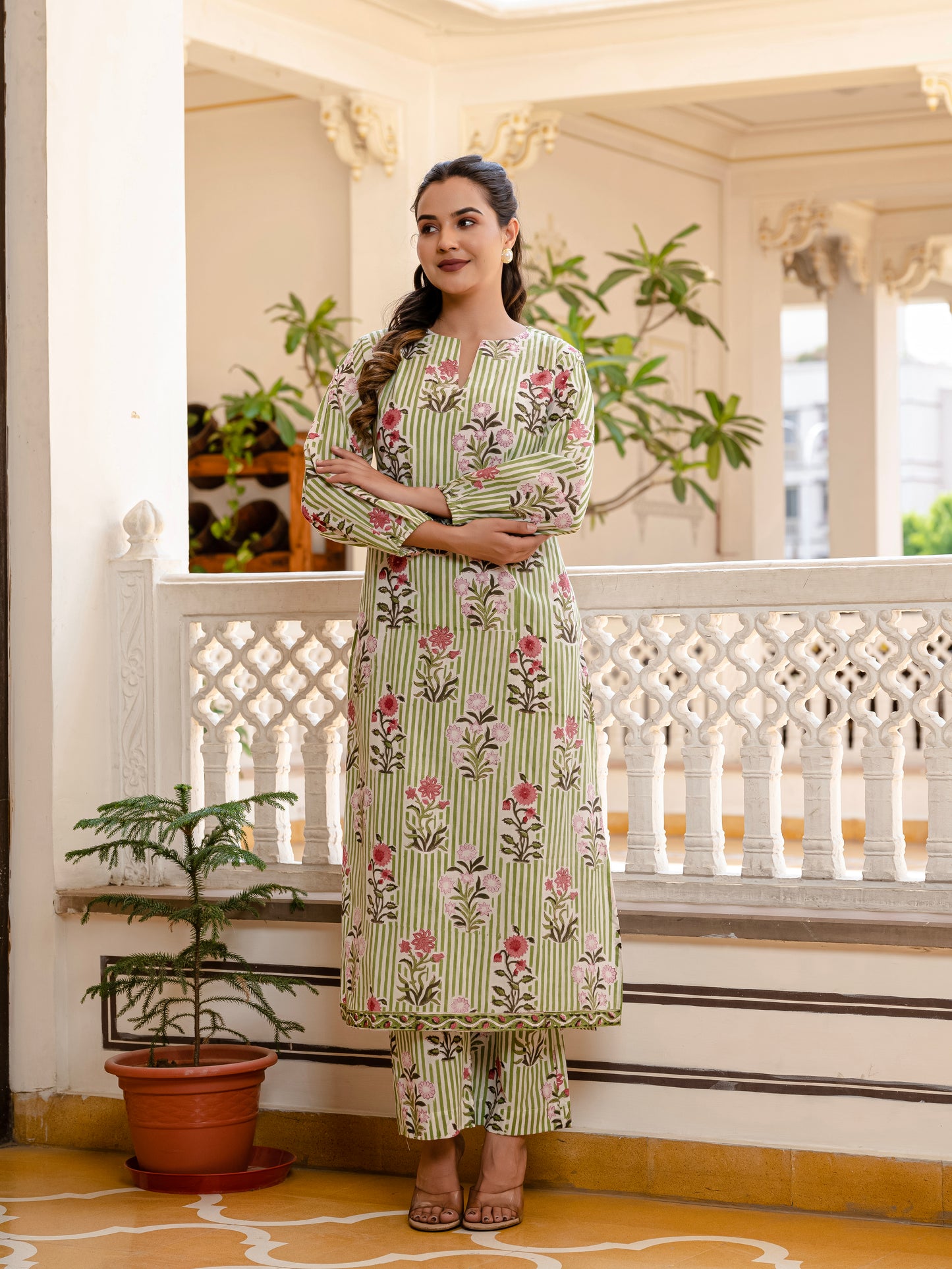 Leaf me Lovely Kurta Set