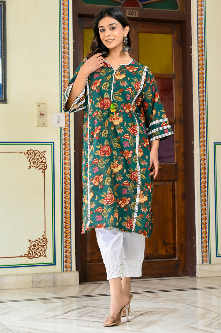 Garden Rhapsody Afghan Chogha Set