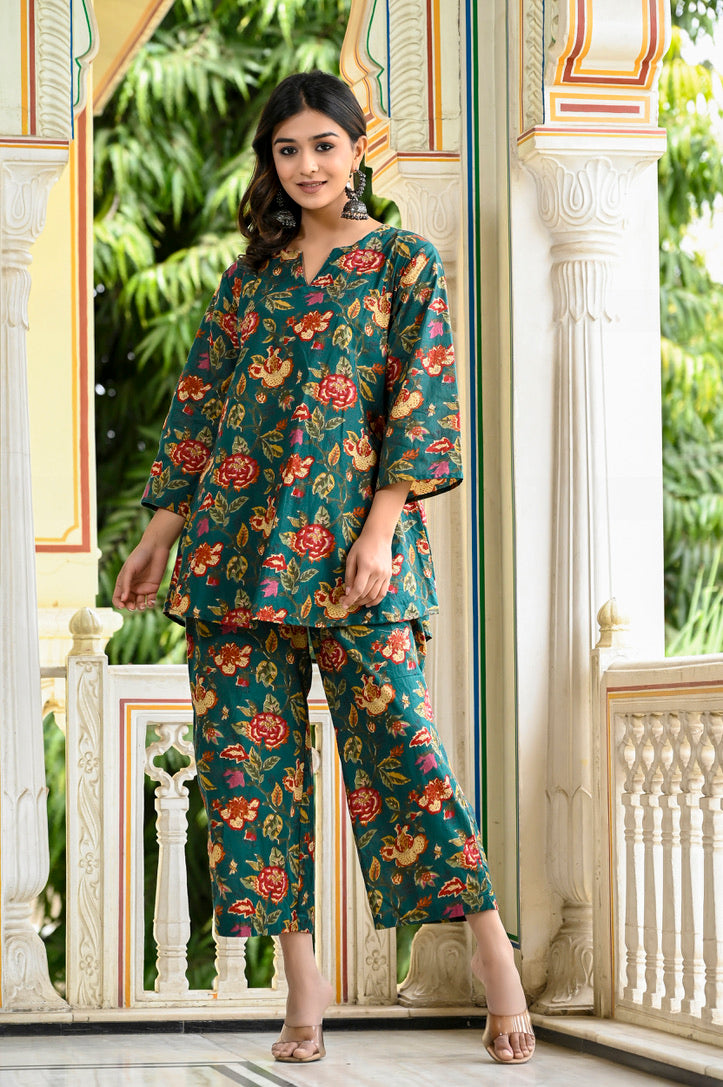 Emerald Garden Co-ord Set