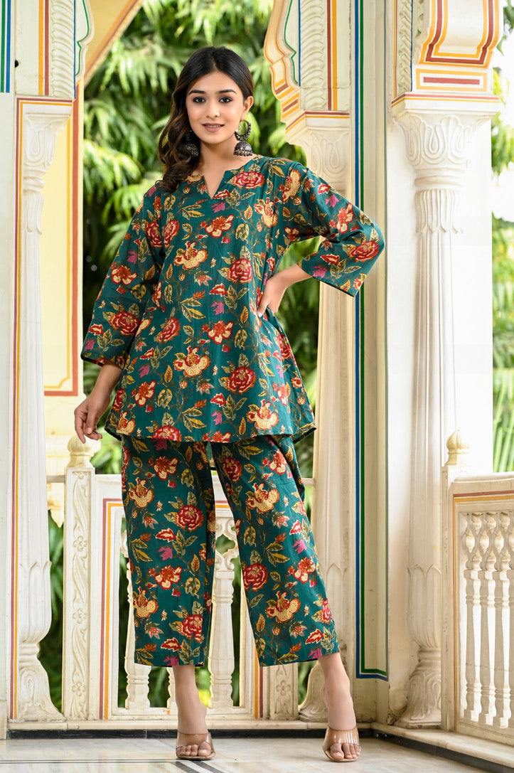 Emerald Garden Co-ord Set