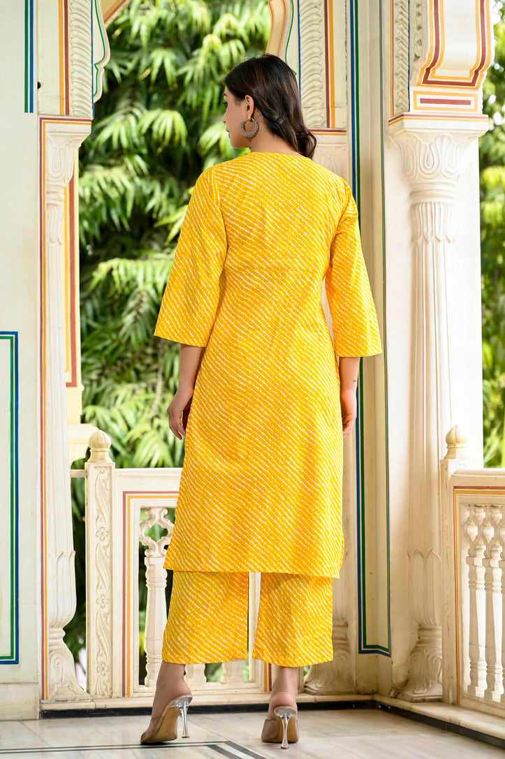 Lemon Zest Kurta Set