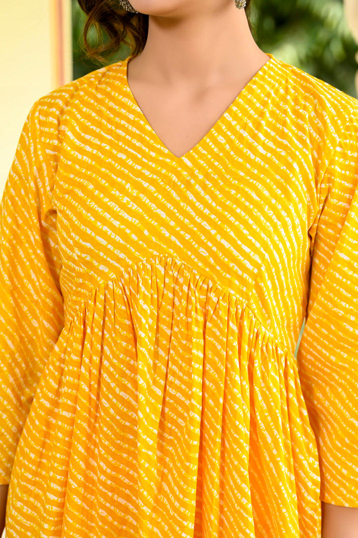 Lemon Zest Kurta Set