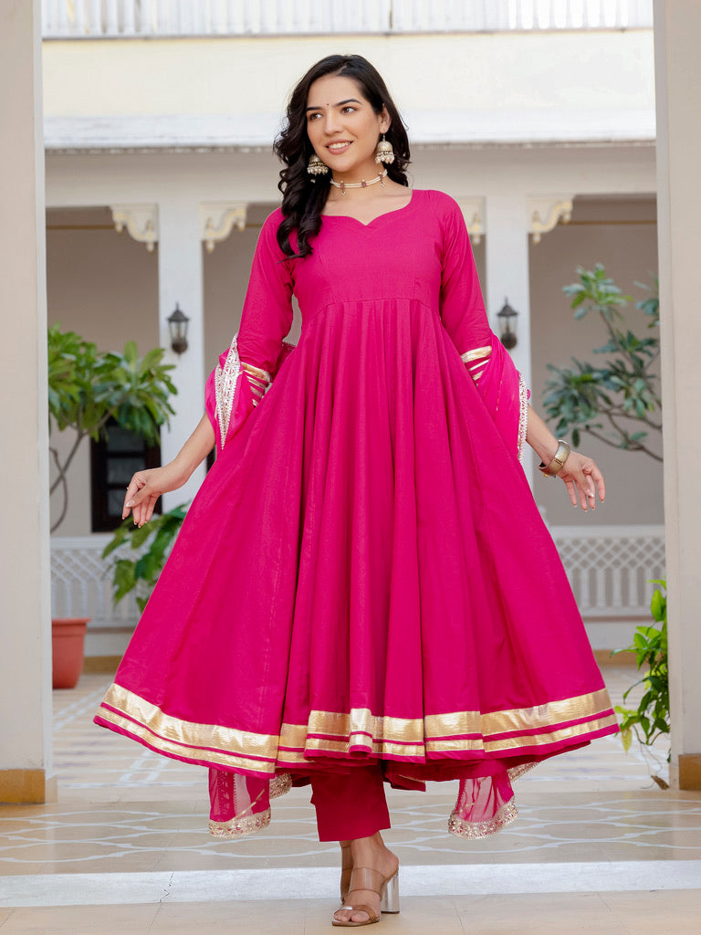 Fuchsia Fiesta Suit Set