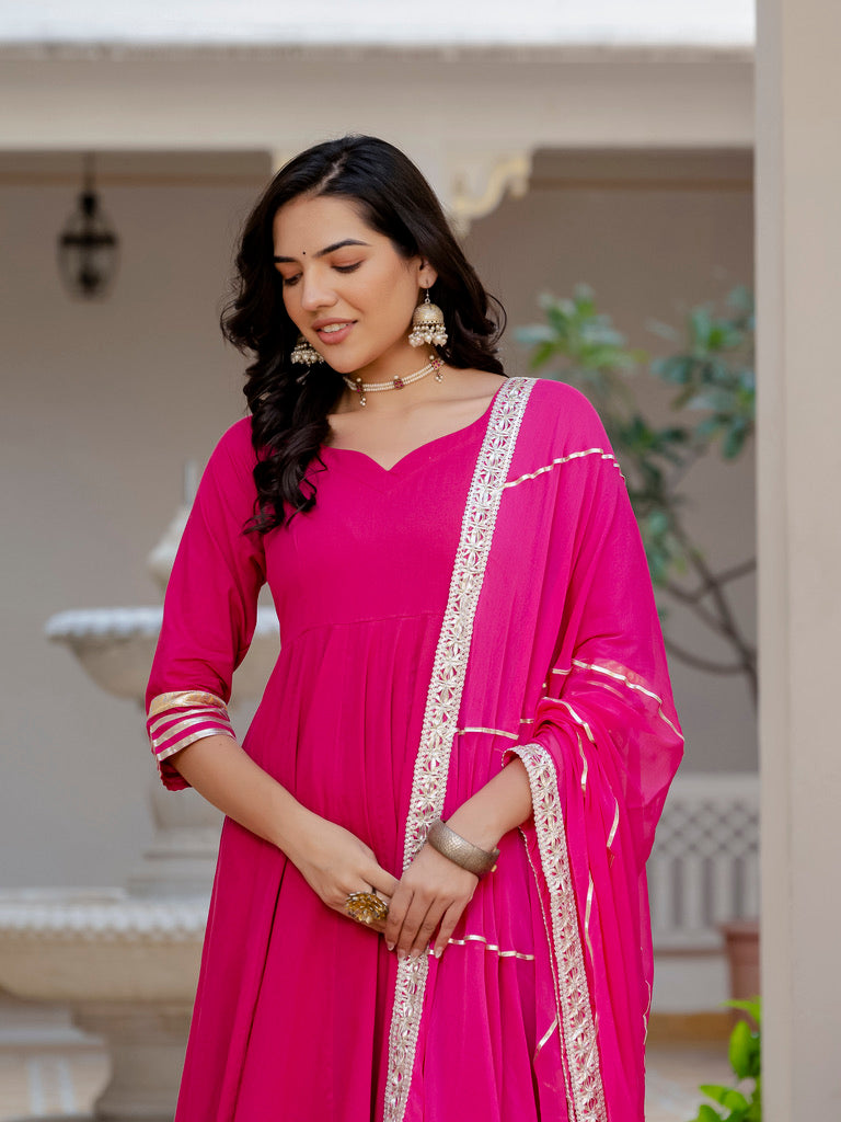 Fuchsia Fiesta Suit Set