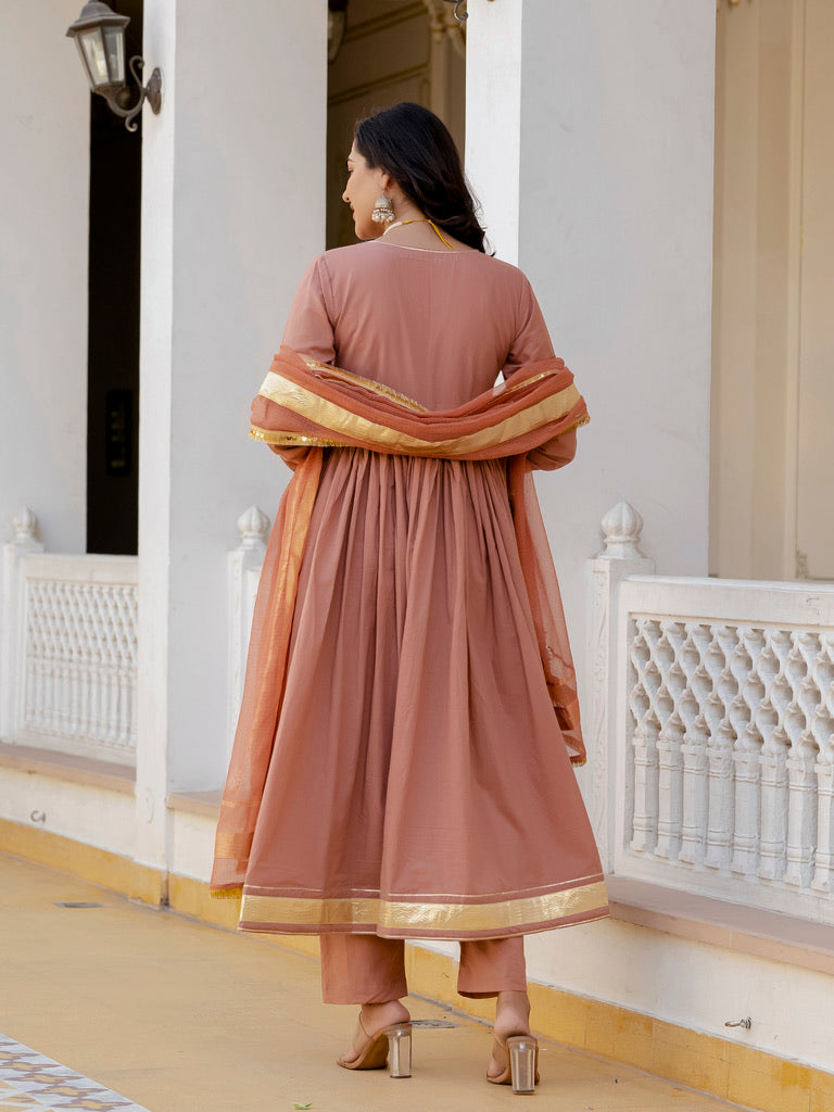Timeless Beige Bliss Suit Set