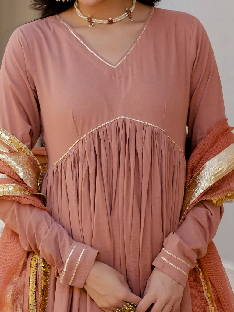 Timeless Beige Bliss Suit Set