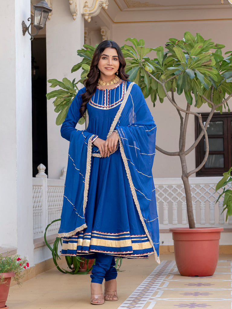 Empress Blue Suit Set
