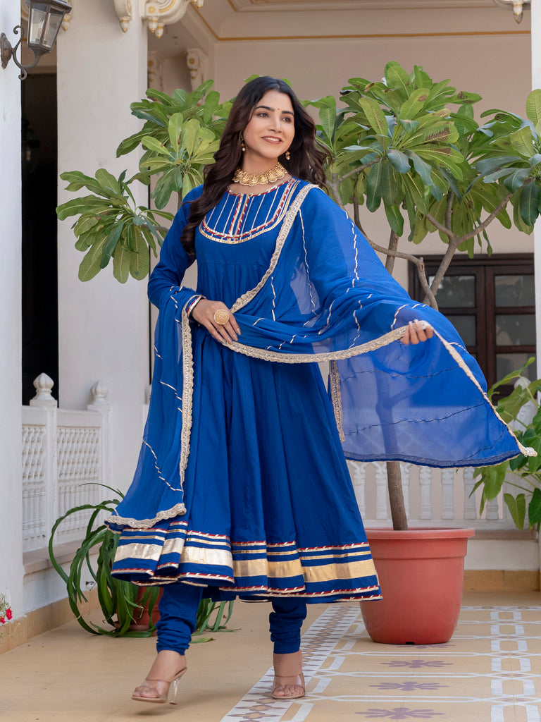 Empress Blue Suit Set