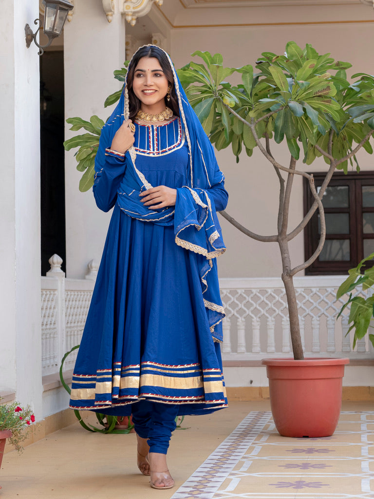 Empress Blue Suit Set