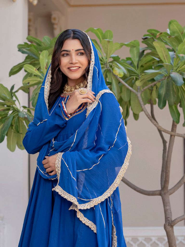 Empress Blue Suit Set