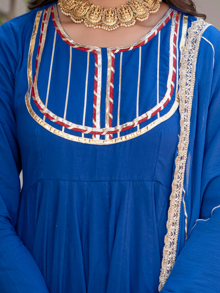 Empress Blue Suit Set