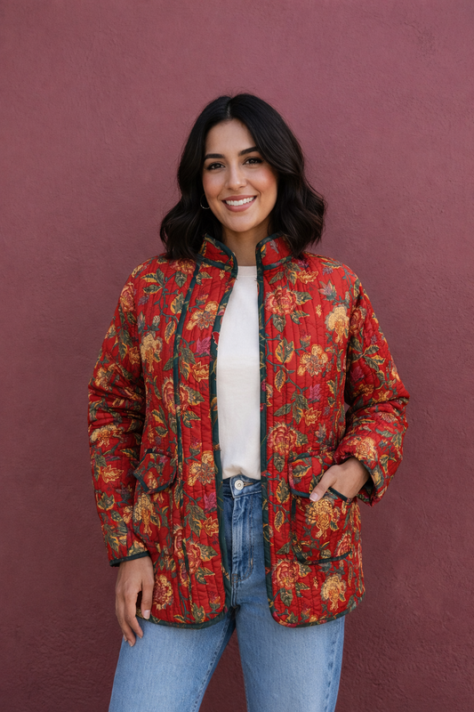 The Rust Bloom Jacket