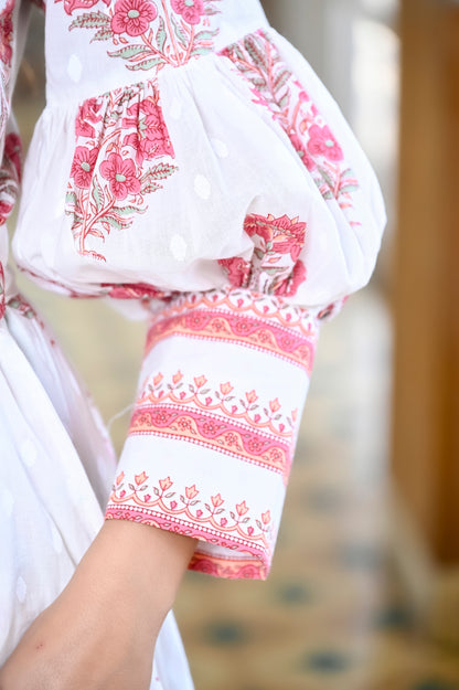 Mughal Mirage Maxi Dress with lining