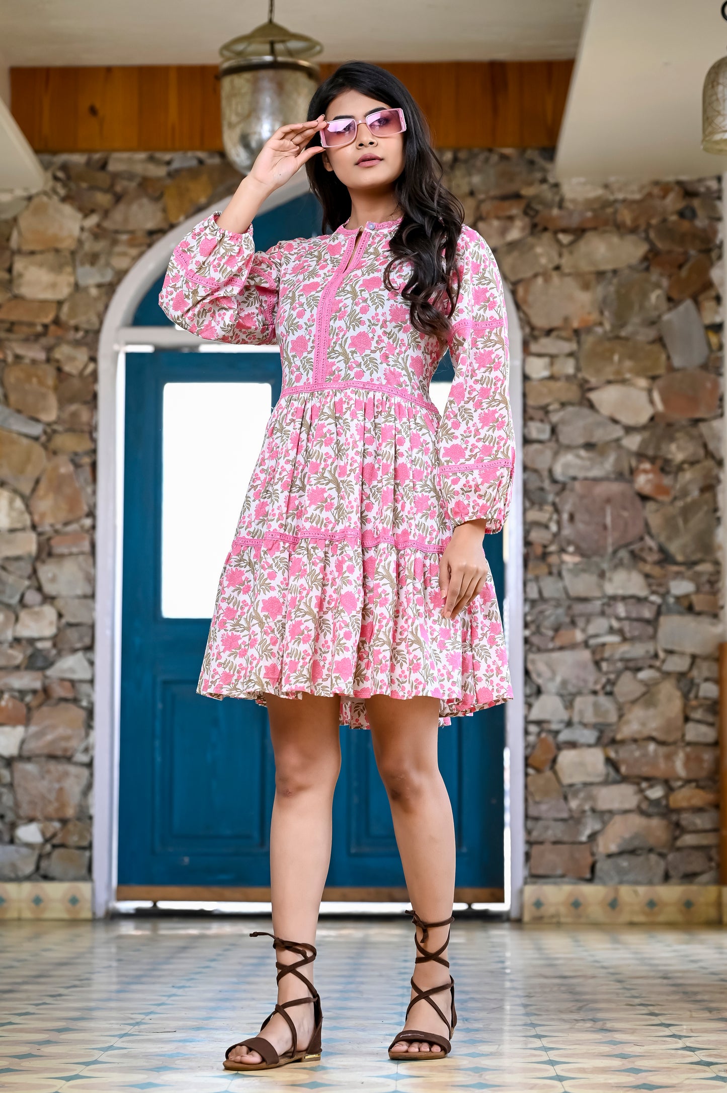 Garden Whimsy Mini Dress