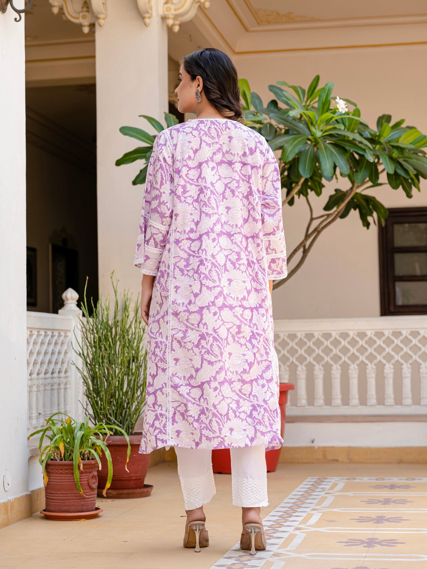 Lilac Nomad Chogha Set