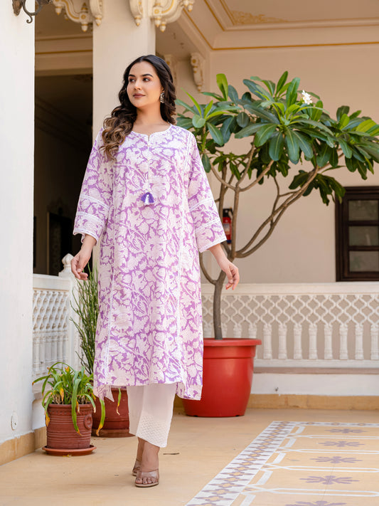 Lilac Nomad Chogha Set