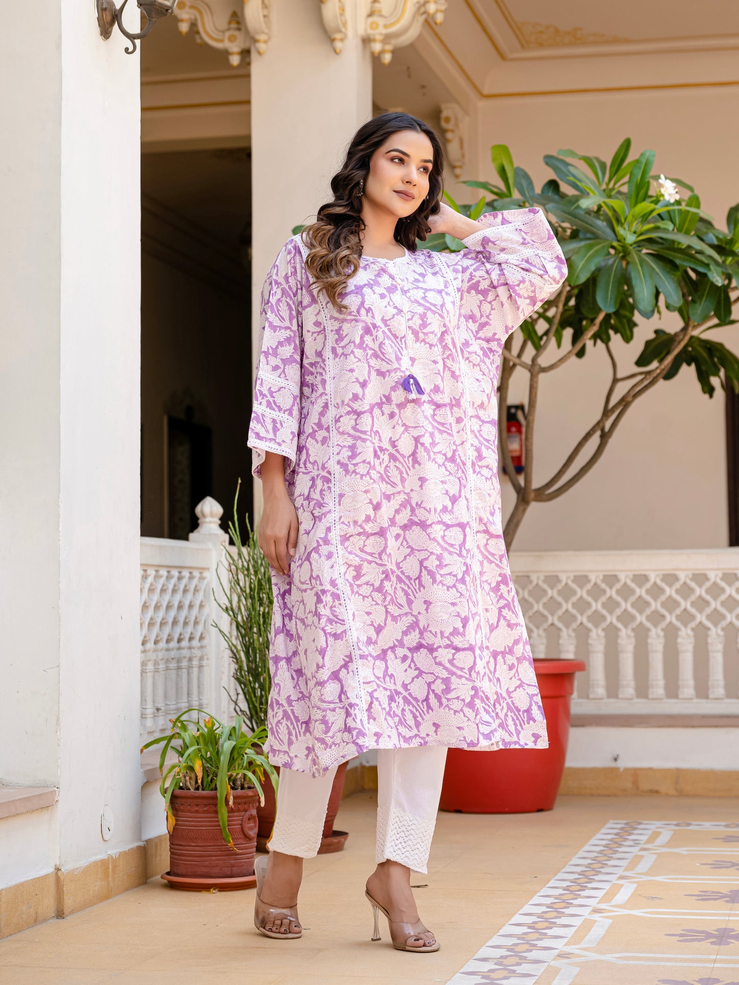 Lilac Nomad Chogha Set