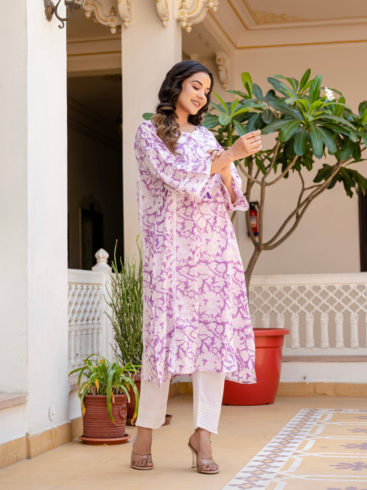 Lilac Nomad Chogha Set