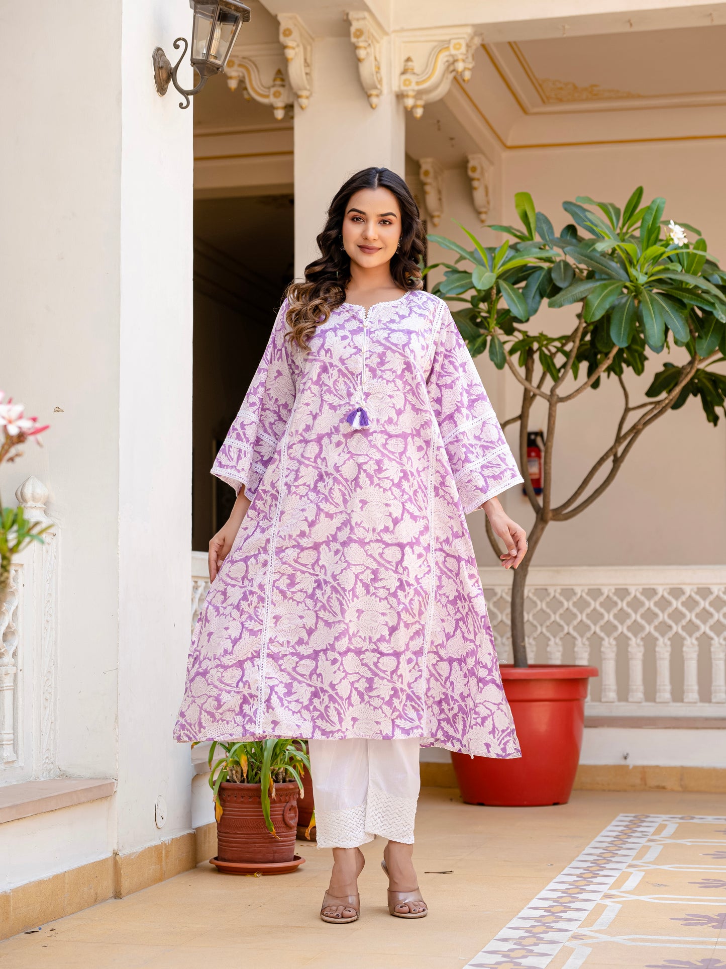 Lilac Nomad Chogha Set