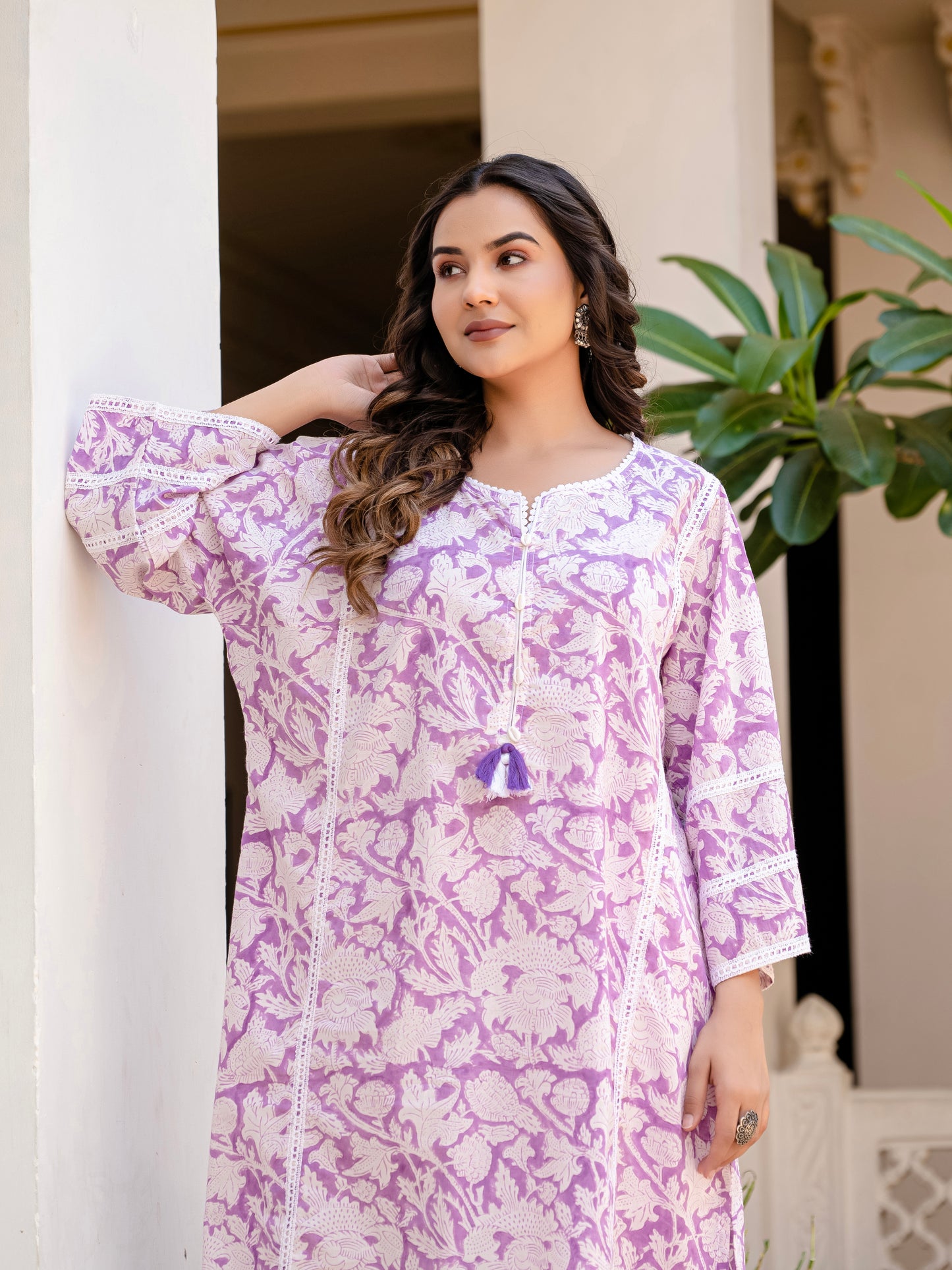 Lilac Nomad Chogha Set