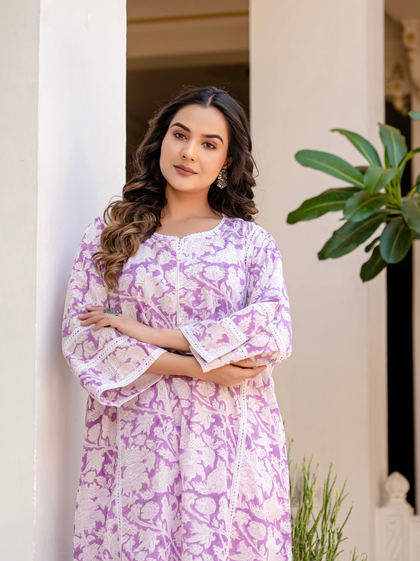Lilac Nomad Chogha Set
