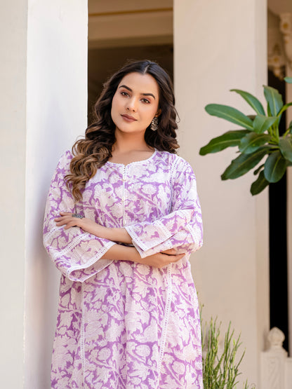 Lilac Nomad Chogha Set
