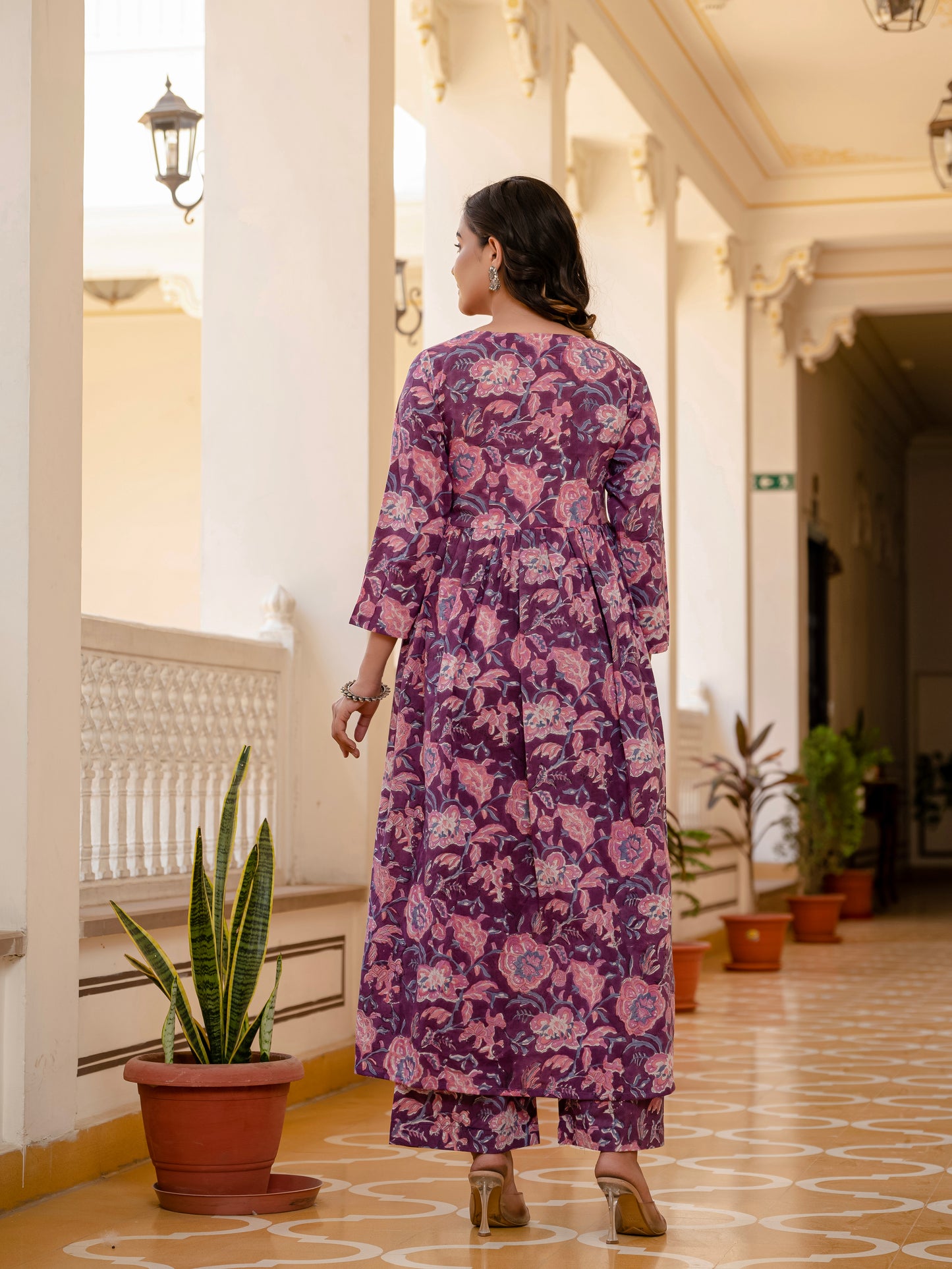 Plum Perfect Kurta Set