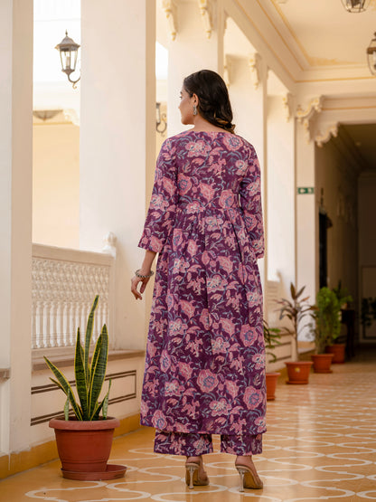 Plum Perfect Kurta Set