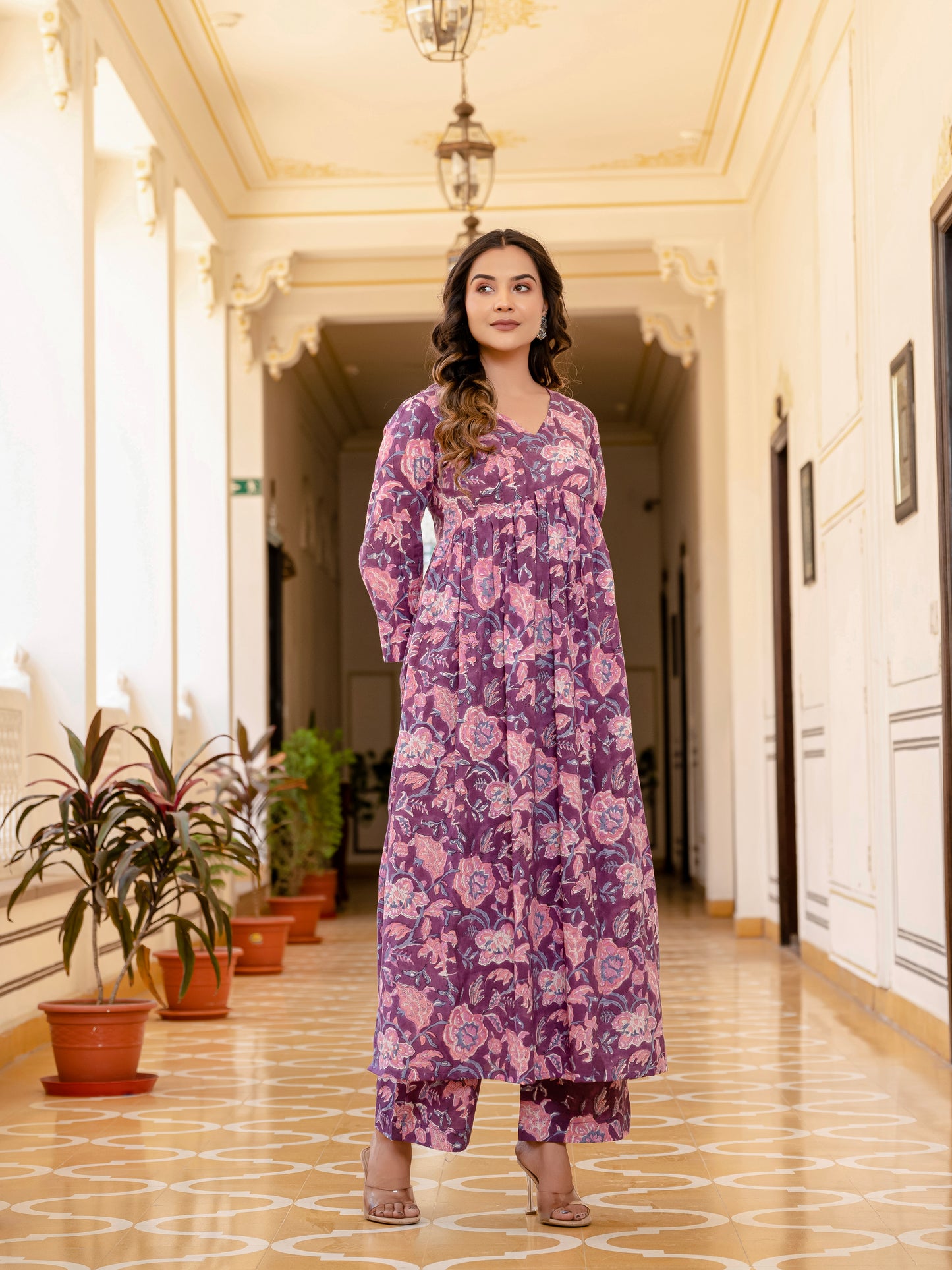 Plum Perfect Kurta Set