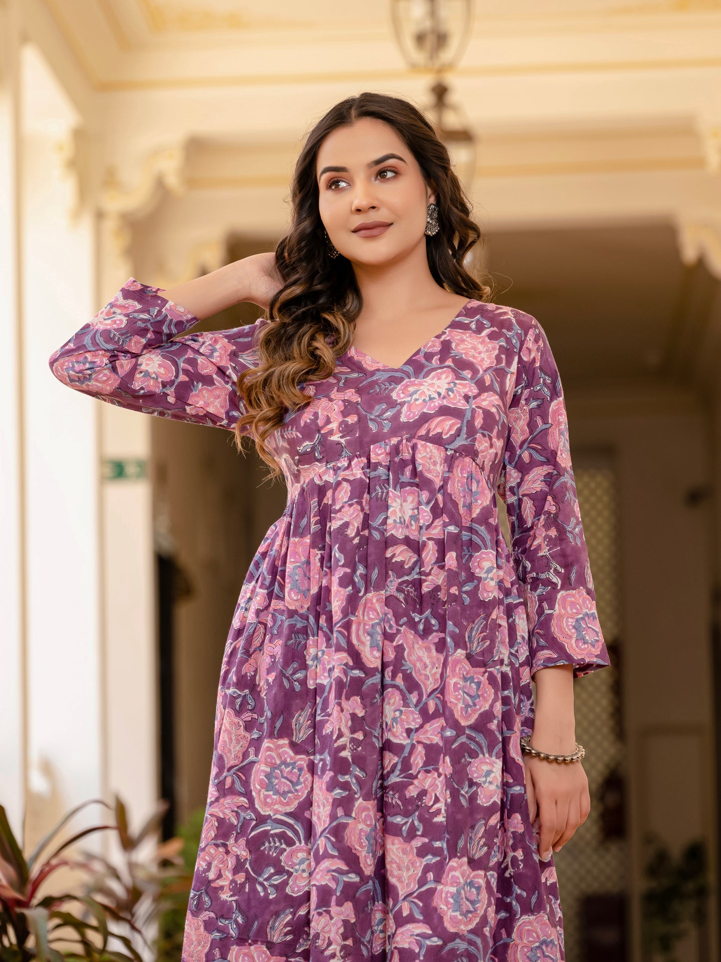 Plum Perfect Kurta Set