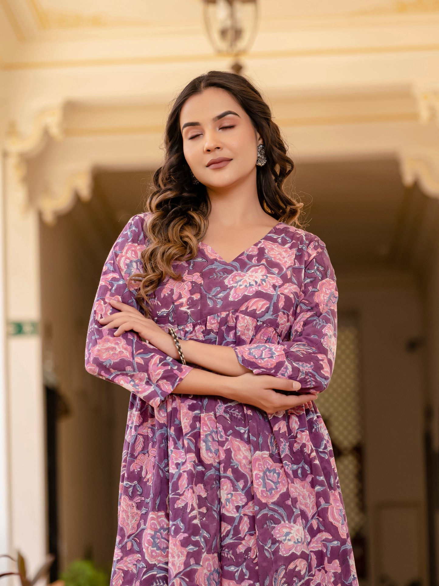 Plum Perfect Kurta Set