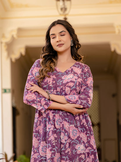 Plum Perfect Kurta Set