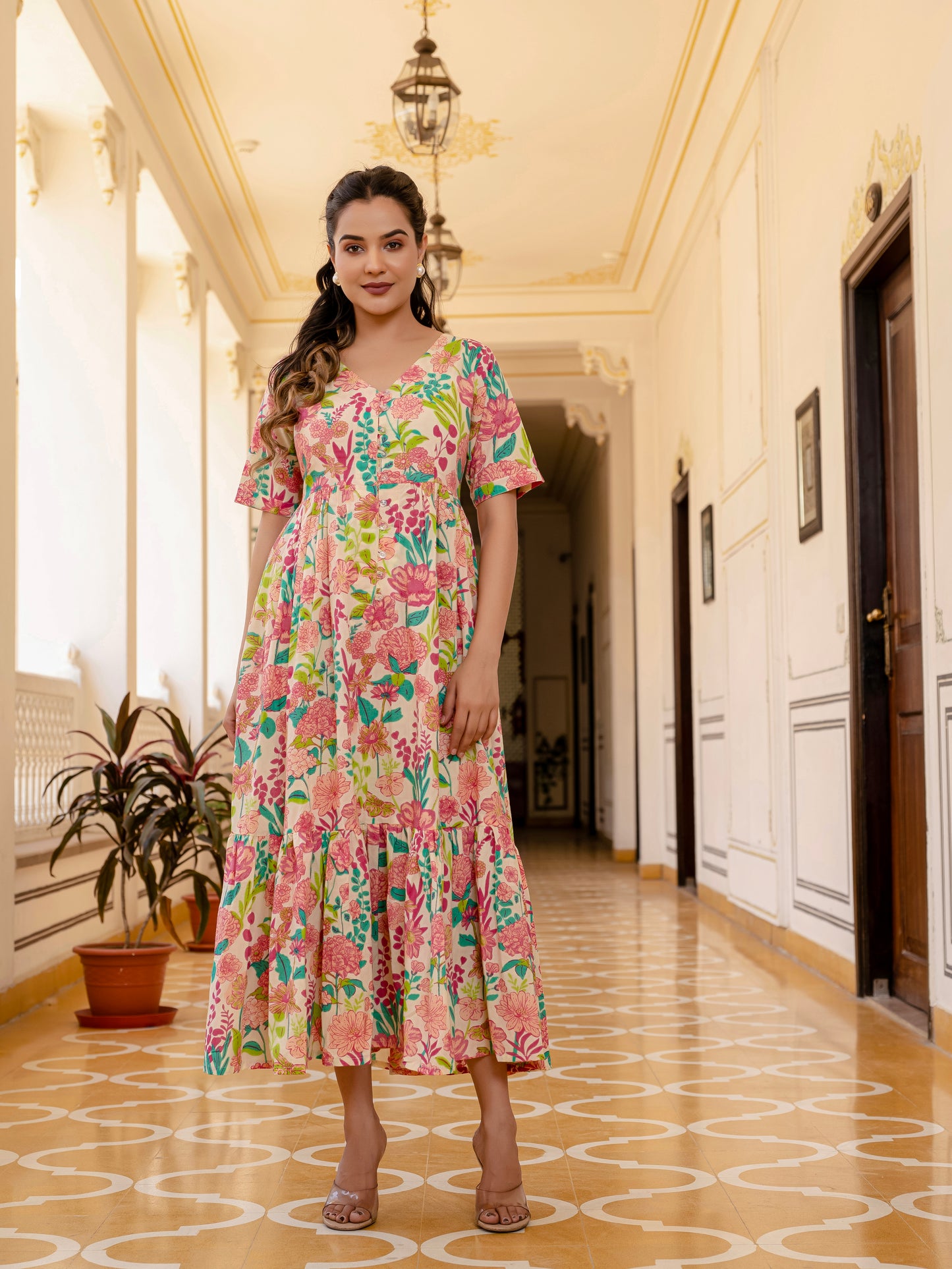 Dune and Daisies Dress