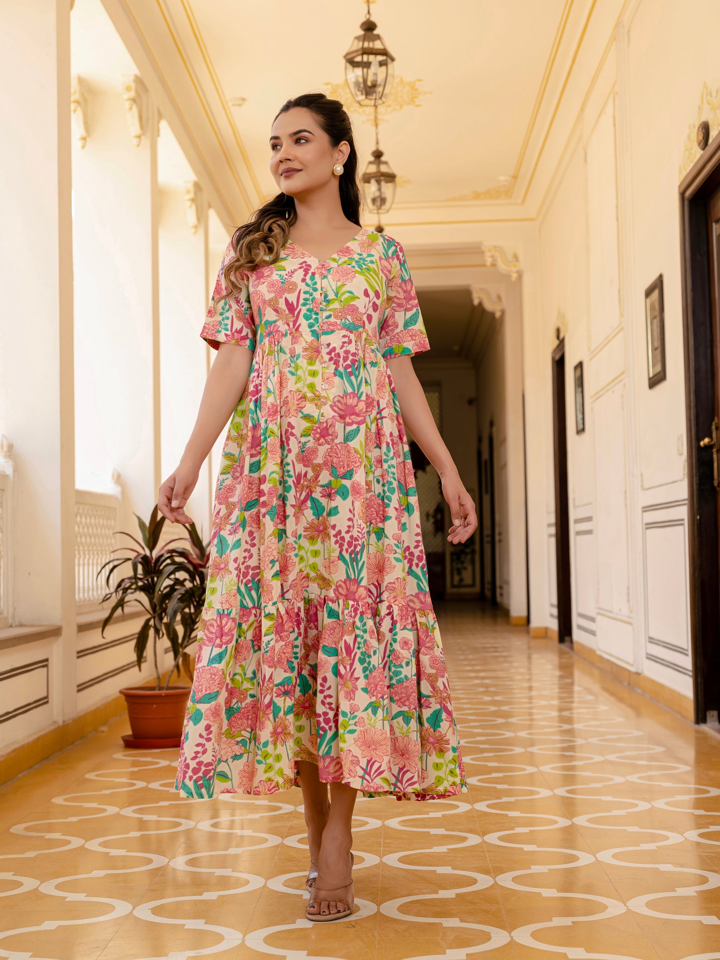 Dune and Daisies Dress
