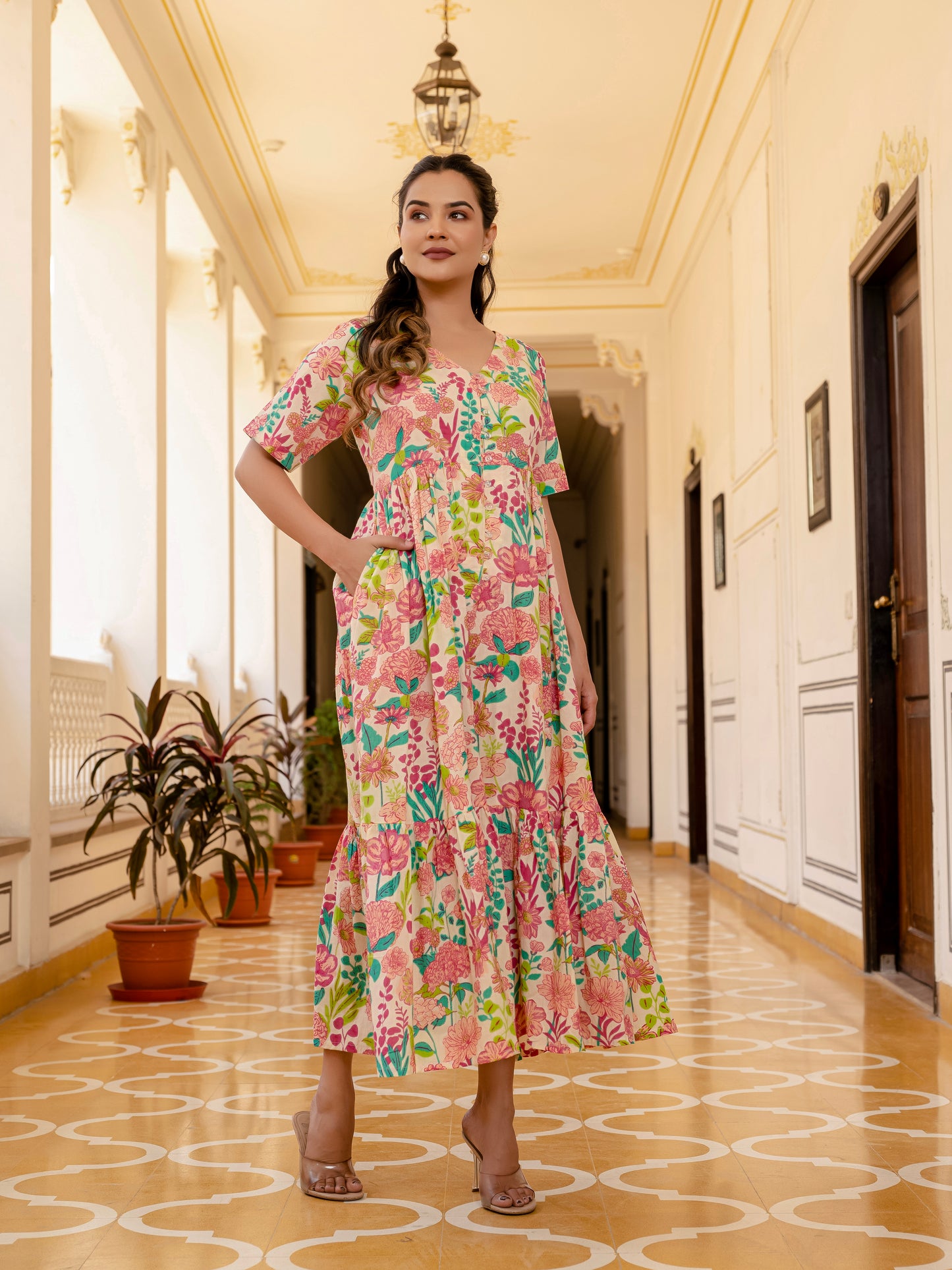 Dune and Daisies Dress