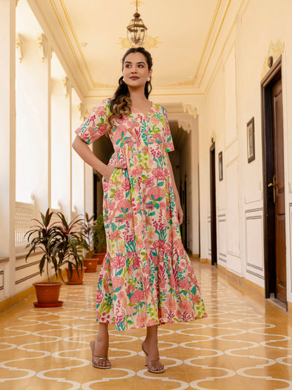 Dune and Daisies Dress
