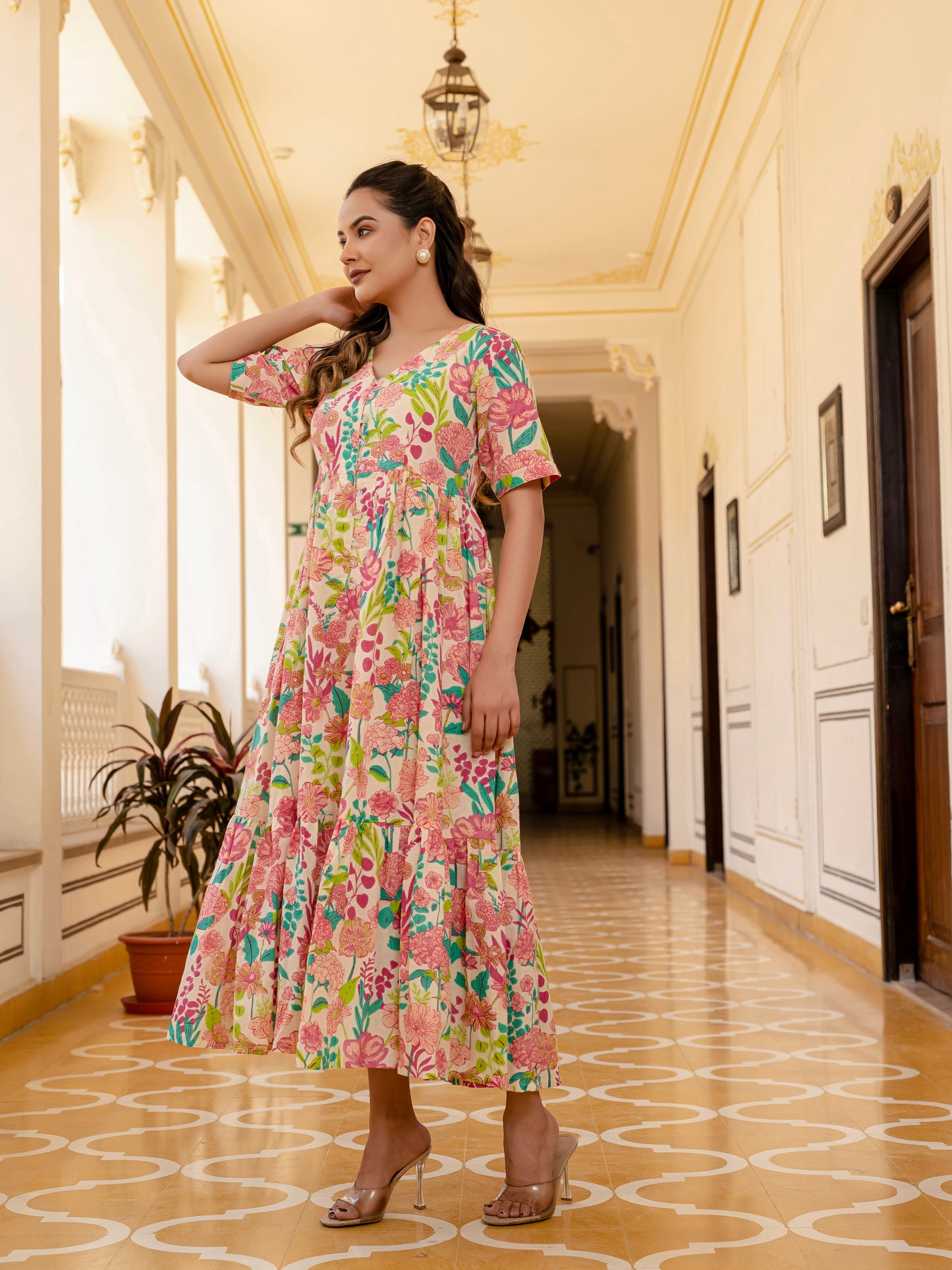 Dune and Daisies Dress