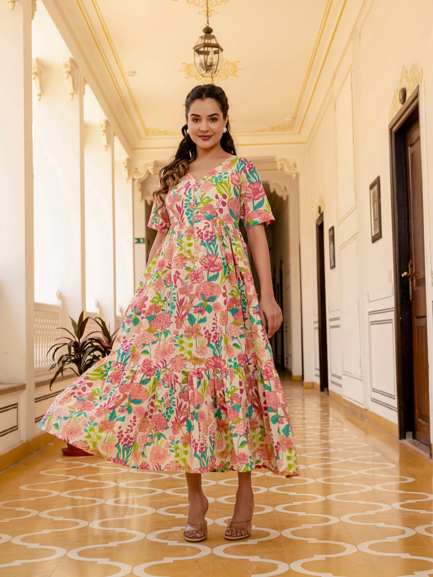 Dune and Daisies Dress