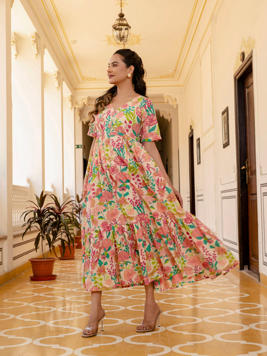 Dune and Daisies Dress