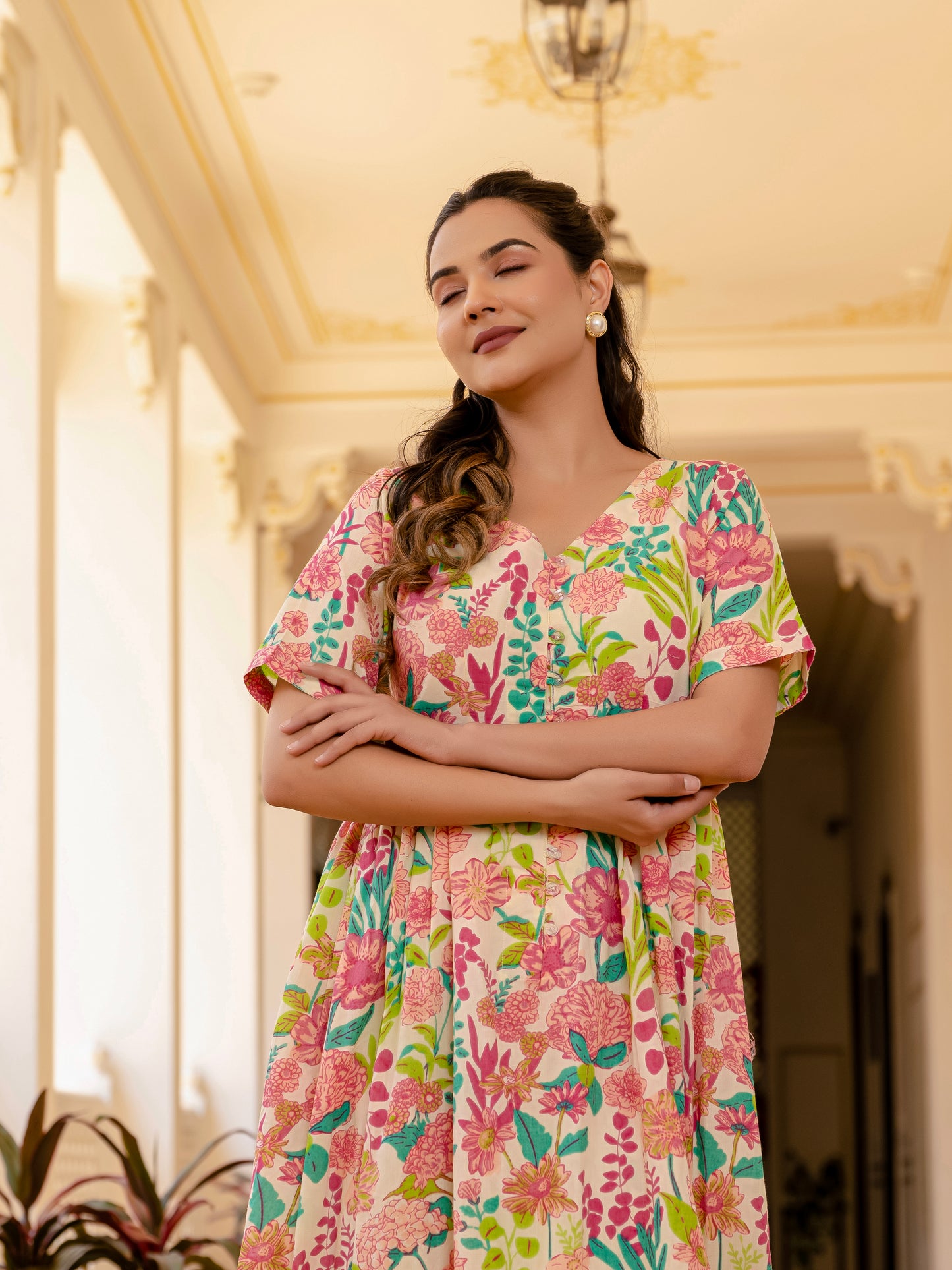 Dune and Daisies Dress