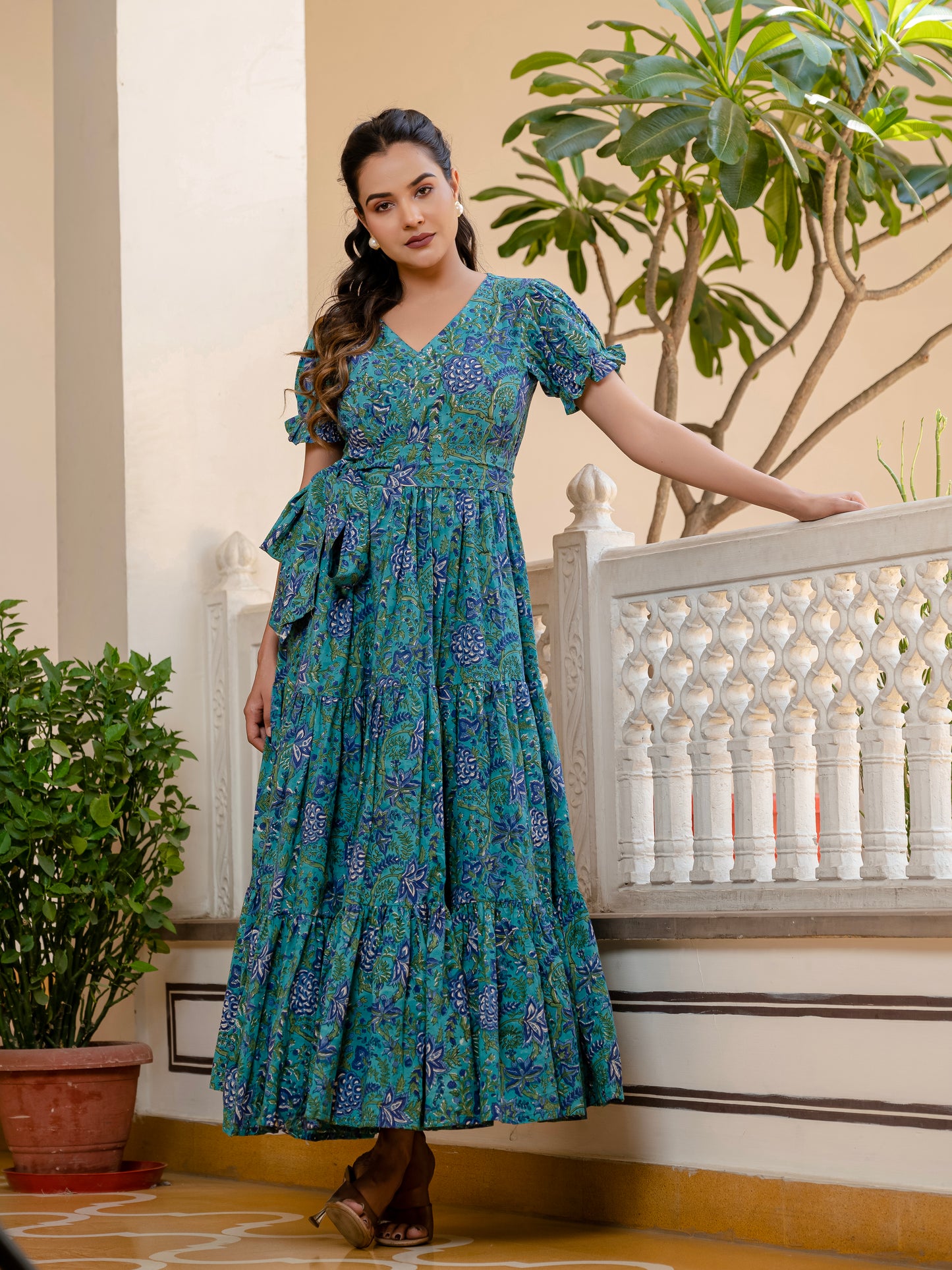 Turquoise Tango Dress